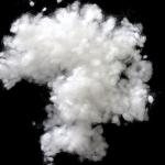 Non Fluorescent 2D Low Melt Polyester Staple Fiber Virgin PSF 64MM