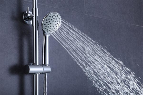 Circle Rotatable Tube Rainfall Shower Head Kit 304 Stainless Steel With Chrome