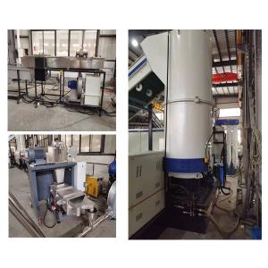 Quality 75 KW - 110kW Plastic Pelletizing Recycling Machine Automatic With Water Cooling Method wholesale