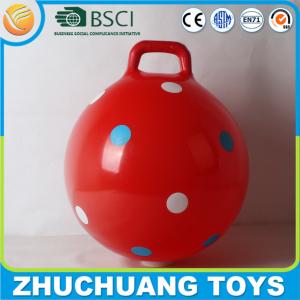 Quality 45cm dot print hopper ball bounce for kids wholesale