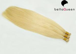 Quality Soft Feeling 613# Golden Blonde I Tip Hair Extensions Of 100g For One Bundle wholesale