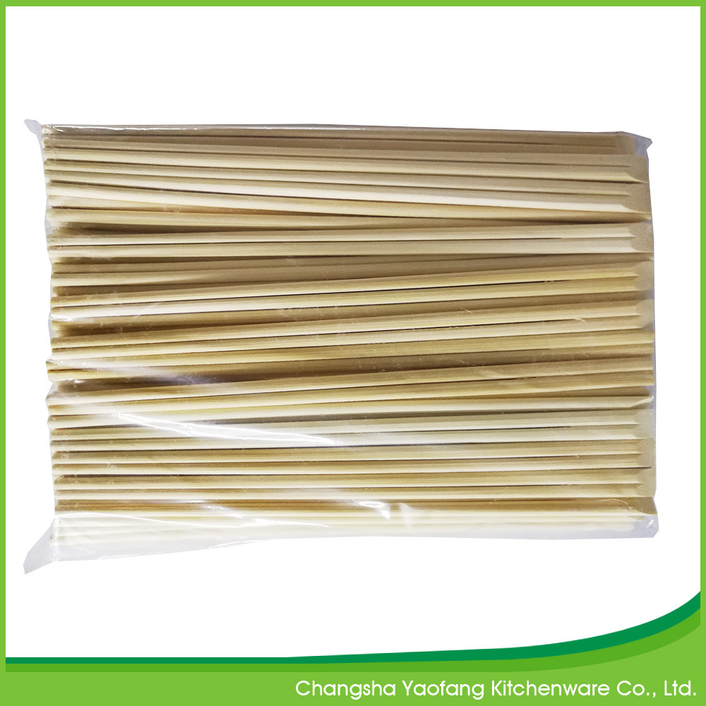 Customized Chinese Moso Bamboo Disposable Chopsticks 20cm Natural Color Tensoge