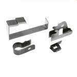 Zinc Stamped Suspension Clamp For Fiber Optic Cable ISO Approval