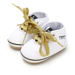 New designed Canvas sport Rubber sole 0-2 years baby prewalker shoes for baby