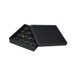 Chocolate Gift Box with Clear Inside Tray and Paperboard Rigid Boxes Luxury