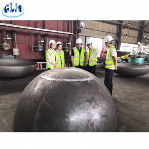 Quality Ellipsoidal ANSI 300mm Carbon Steel Pipe Caps Welded Pressure Vessel Dished Ends wholesale