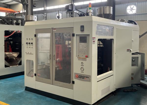 Precise 240-600mm Platen Opening Strokes extrusion blow molding machine 3 Zone