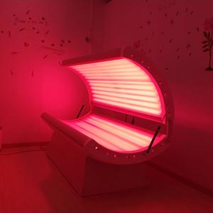 Quality Anti Aging Red Light Therapy Bed 1.1kW Power Collagen Beauty Machine Customized Color wholesale