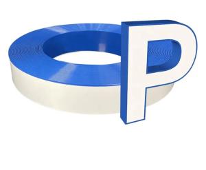 Quality 3D Advertising Aluminium Trim Cap 130mm Trimless Channel Letter Coil wholesale