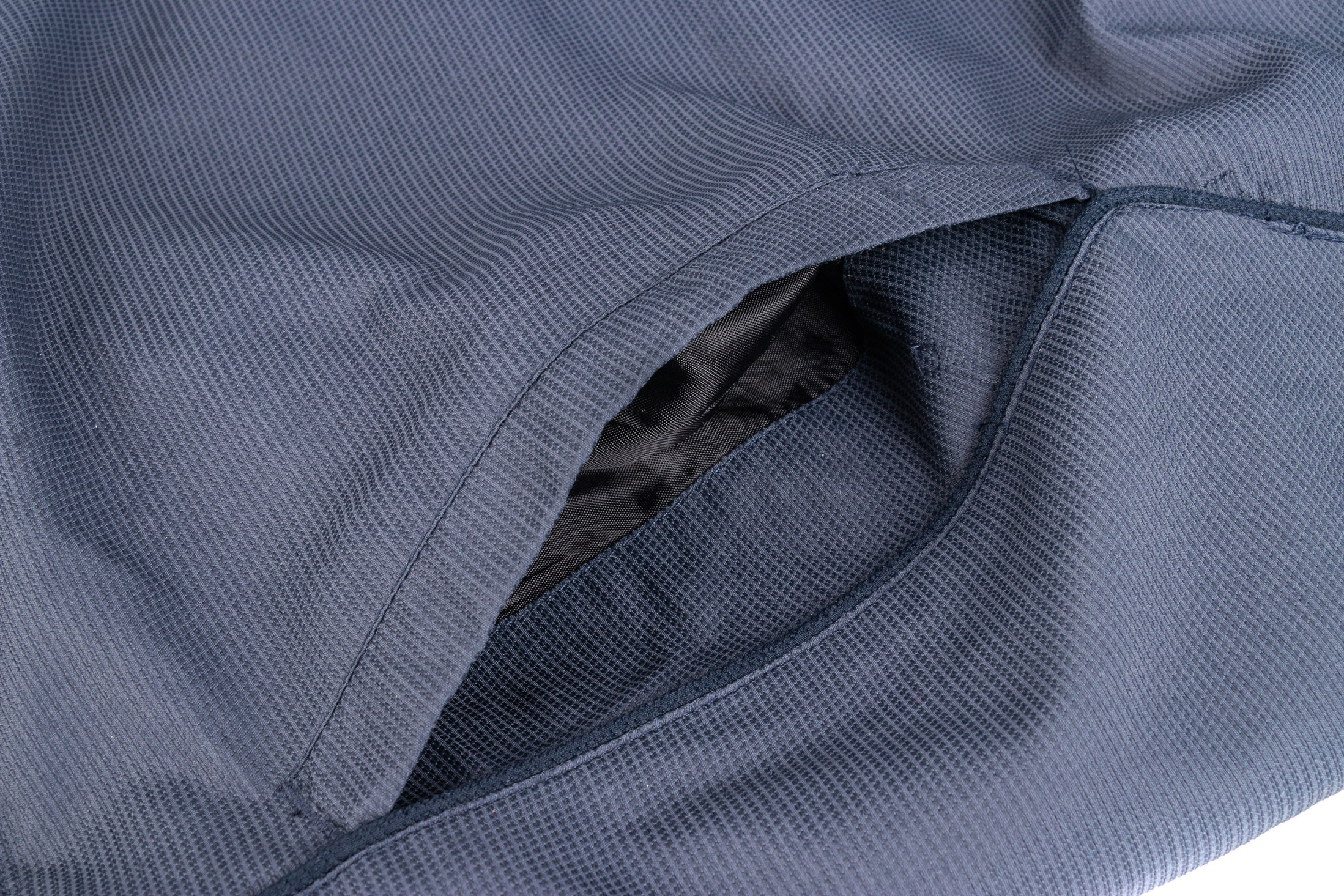 Navy Blue Breathable Elastic Drawstring Mens Tracksuit Bottoms Waterproof