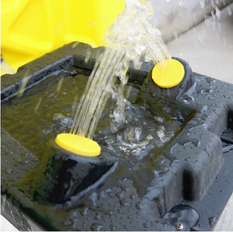 Trolley portable eyewash emergency eyewash 16 gallon 53L ABS portable eye wash station, plastic emergency eye wash