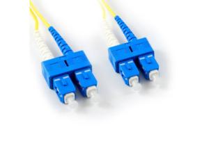 Quality CATV DX SC UPC Fiber Optic Connectors 2.0 / 3.0mm Size Plastic Housing wholesale