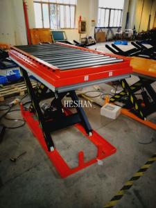 Quality Hydraulic 1000 Lb Hydraulic Lift Table Versatile Roller Scissor Lift Platform wholesale