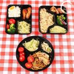 Plastic Takeaway 4 Compartment Take Out Containers For Restaurants