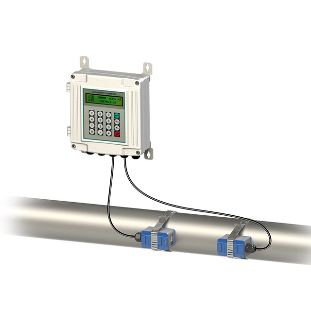 Dual Channel Ultrasonic Flow Meter Ultrasonic Water Flow Meter FMT-MF120