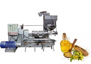 Quality 30 Kw Power Industrial Oil Press Machine 300 - 600 Kg/H Capacity 1900kg Weight wholesale