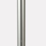 Round Anodized White 0.6mm Metal Pipe Curtain Rod