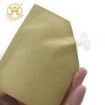 LDPE Multiwall Standing Pouch Kraft Paper 100 Microns Cream Packaging Bag
