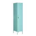 L Shaped Bedroom Single Door Steel Almirah , Light Weight Metal Storage Locker