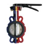 Good quality Chinese ductile iron Wafer TypeButterfly Valve