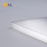 Blue Honeycomb Polycarbonate Hollow Sheet