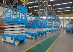 6m Platform Small Scissor Lift , Lightweight Scissor Lift Equipment GTJZ06