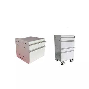 Quality Hospital Bedside Medical Drawer Cabinet Metal Sheet Fabrication Electro-Plating wholesale