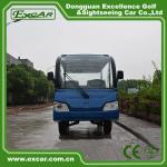8 Seater Electric Shuttle Bus With 12*6v Trojan Battery Steel Alloy Frame
