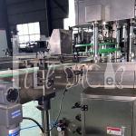 Single Head Servo Motor Automatic Soda Can Sealer Machine