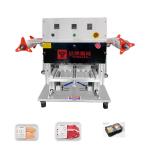 SUS304 Semi Automatic Food Container Heat Sealer Gas Flush Tray Sealer