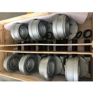 Quality 50Mn Enclosed Housing Solar Tracker Slew Drive Gearbox With Electric Motors 9 Inches wholesale