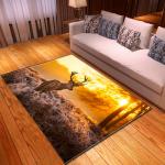 Vintage living room carpet, bedroom, dining room floor mat