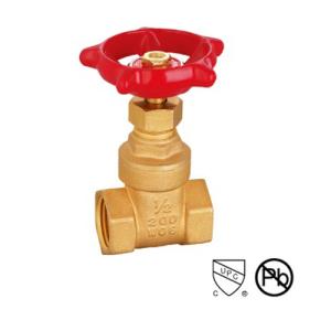 Quality Casting Body Brass Female Thread 4 Inch Gate Valve Brass Connect Manual Power wholesale