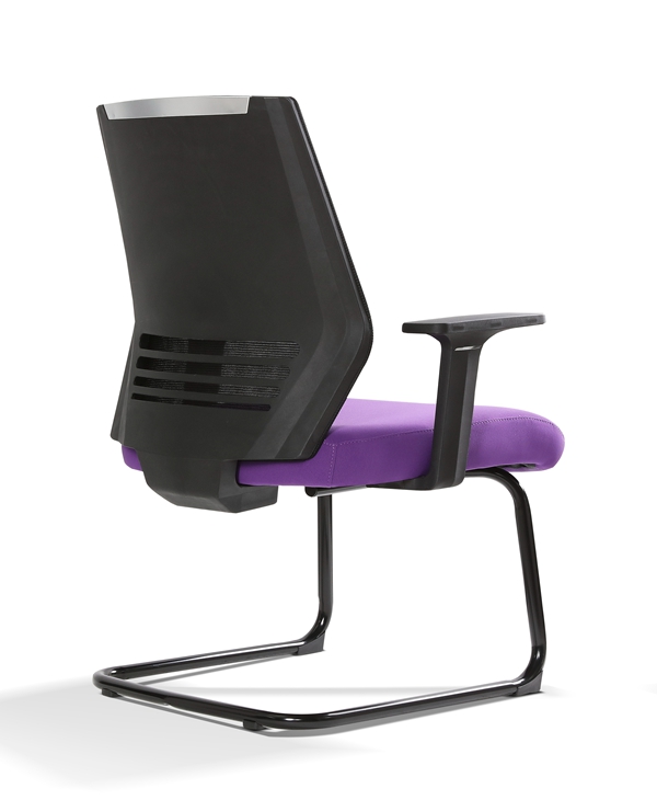 Black and Purple new style best home office chair & meeting room