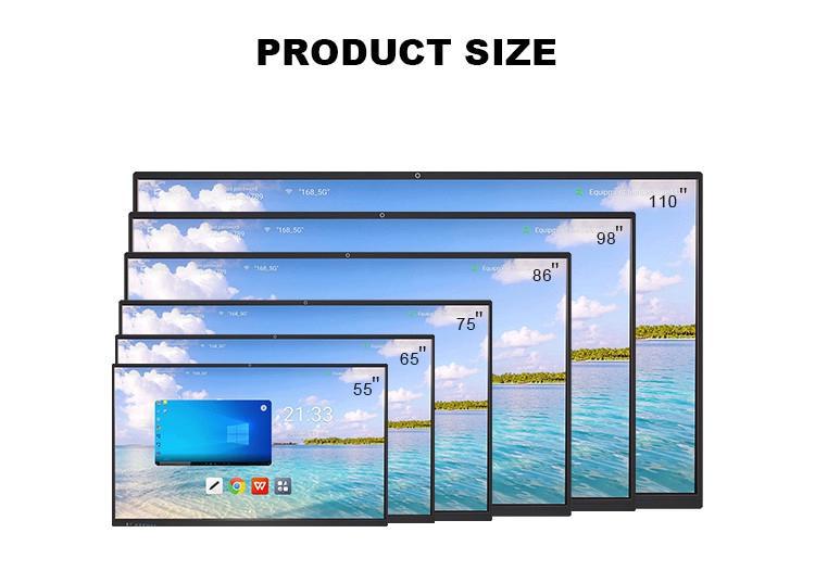 Product size:55 65 75 81 86 98 105 110 Inch