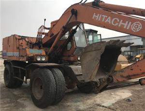 Quality japan original used hitachi ex120wd-1 wheel excavator/ex120wd-1 hitachi wheel excavator for sale wholesale