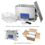 Multipurpose Ultrasonic Dental Cleaner 40kHz Stainless Steel SUS304