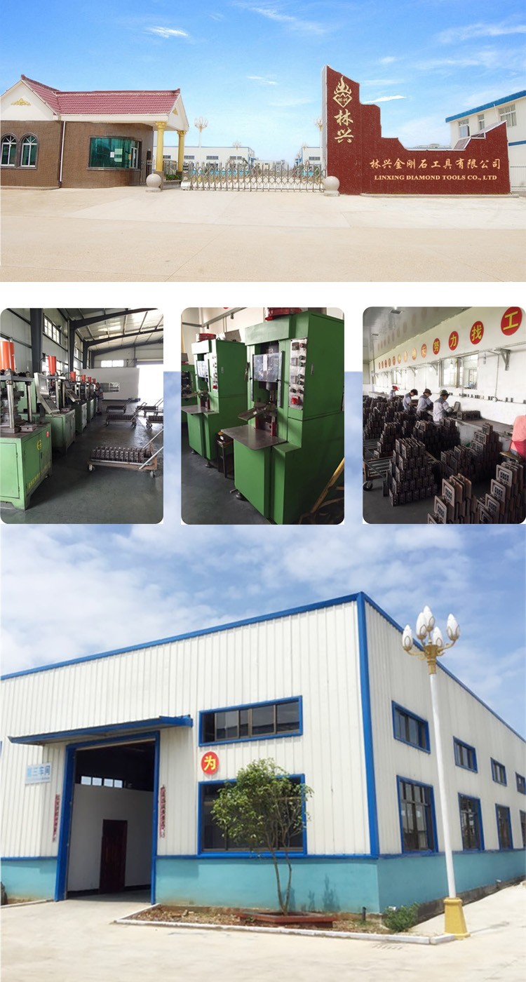 Grooved Cutting Segment for Saw Blade Machine Granite Marble