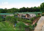 Customized Luxury Glamping Tents Holiday Hotel Dessert Shell Shape For Resorts