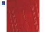Interior Fireproof Solid Wood Door Single carved Fire Rated Wood Door Fire Door