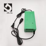 Green Shockproof Electric Bike Charger 220V 50HZ Input , 88% Efficiency