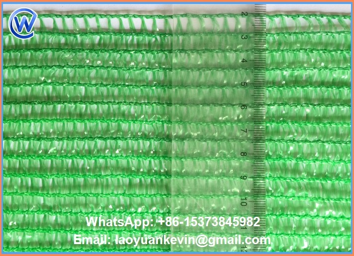 UV 95% Shade Rate Blue & white HDPE Shade Netting