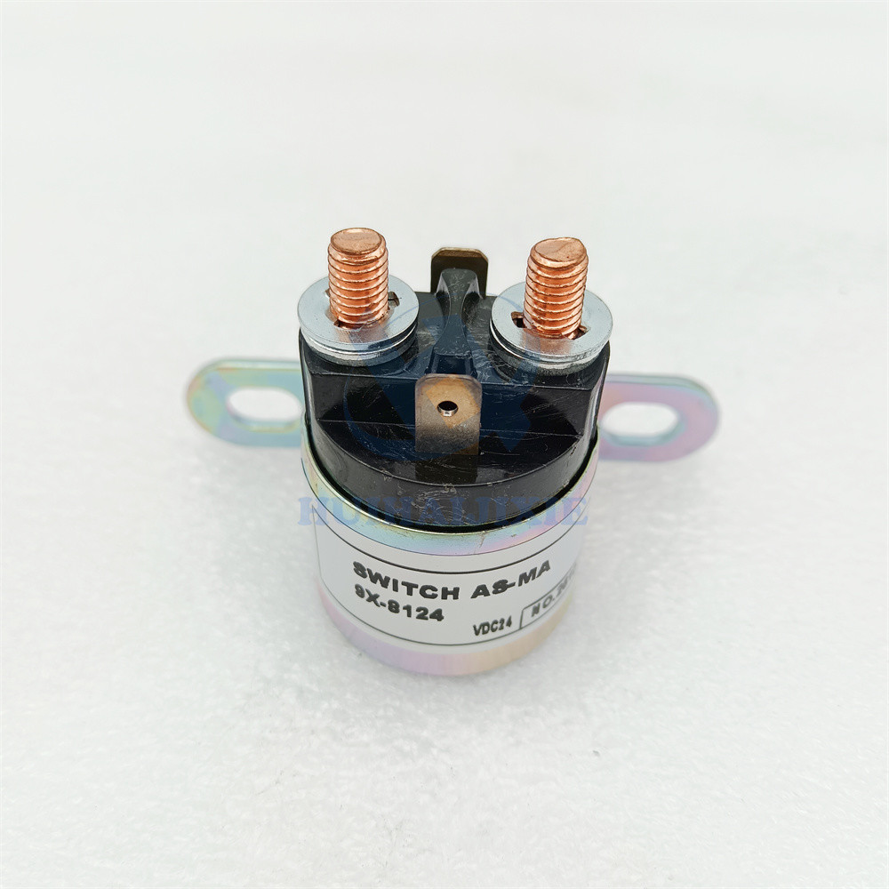 Construction Machinery Parts 9X8124 9X-8124 For Solenoid Switch E320B E320C E320D Magnetic Switch Heater Relay