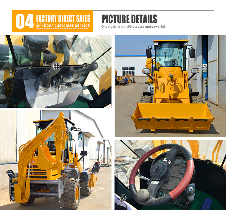 55kw Backhoe Loader with 4x4 Wheel Loader Unmatched Performance and Reliability