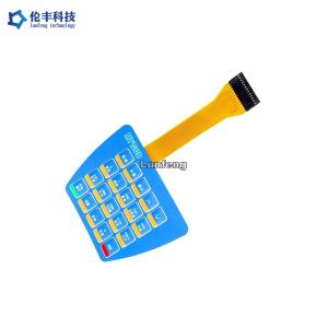 Quality 3M 468 Adhesive PET Membrane Switch Custom Matte Surface Look wholesale