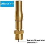 Fully Brass Forthy 1 2 Inch Dancing Fountain Nozzles