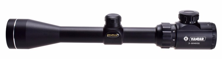 315mm KANDAR Hunting Scope 3-9X40EG Red and Green Illumination R14 Reticle Sight Scope