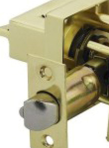 Reliable Door Handle Safety Lock Polished Brass Zine Aolly Material
