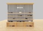 Casual Shoe Shop Display Stands , Modern Footwear Display Shelves For Decoration