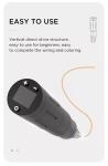 Stainless Steel Electric Tattoo Mast Pen Semi Permanent Freckles Equipment
